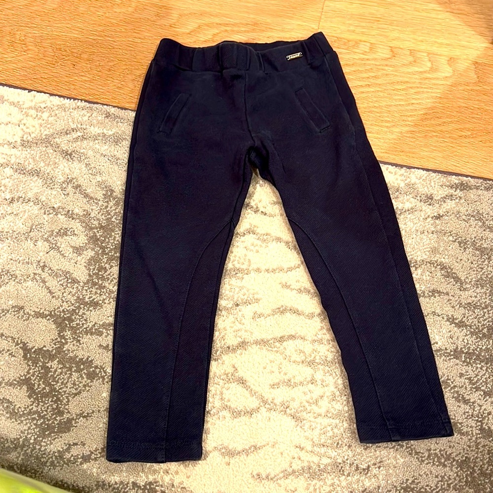 Mayoral navy textured legging